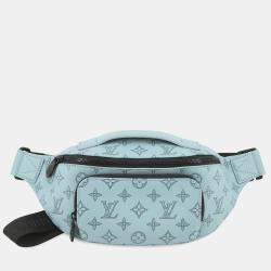 مملوكة مسبقًا Louis Vuitton Rush Bumbag Blue Ciel Monogram Shadow