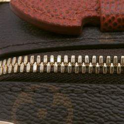 Pre Owned حقيبة سفر لوي فيتون هاندل سوفت ترنك بني مونوغرام تعاون NBA