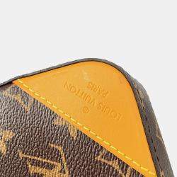 Pre Owned حقيبة لوي فويتون تريو مسنجر بني مونوغرام شريط "لو" مربع