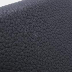 مملوكة مسبقًا Louis Vuitton Pilot Wearable Wallet Noir Leather Lv Aerogram