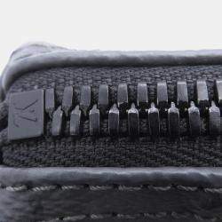 Pre Owned حقيبة لويس فيتون كييبول باندولير فيروزي/نوير مونوجرام إكليبس ريفيرس حجم خمسة وعشرون