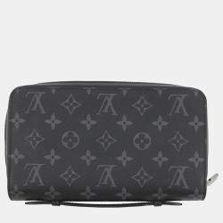 Pre Owned محفظة لوي فيتون زيبّيكسل نوار مونوجرام إكليبس
