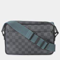 Pre Owned Louis Vuitton Damier Graphite Canvas Alpha Messenger Bag