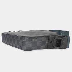 Pre Owned حقيبة لوي فيتون ألفا ماسنجر كانفاس دميير غرافيت