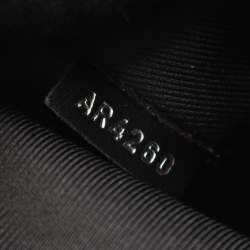 Pre Owned حقيبة كتف لوي فيتون ستيمر ميسنجر قماش مطلي وجلد مونوغرام إكليبس رمادي