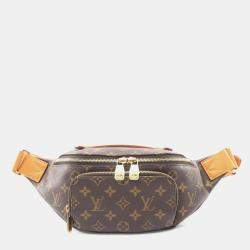 Pre Owned Louis Vuitton Rush Bum Bag Monogram Archive Waist Body Coated Canvas And Leather Monogram Brown