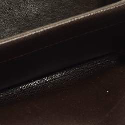 Pre Owned Louis Vuitton Damier Ebene Porte Monnaie Plat Purse