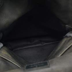 Pre Owned Louis Vuitton Avenue Alps Patches Damier Graphite Canvas and Leather Sling Bag