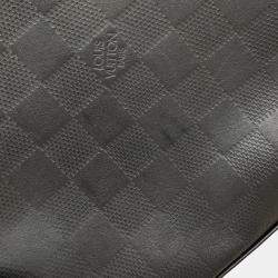 Pre Owned حقيبة لوبيتون أفنيو سليغ جلد إنفيني داميي أسود