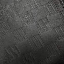 Pre Owned حقيبة لوبيتون أفنيو سليغ جلد إنفيني داميي أسود