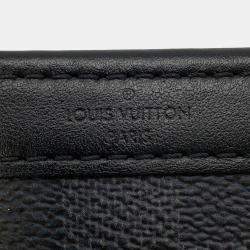 Pre Owned Louis Vuitton Gaston Wearable Wallet Noir Damier Graphite