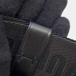 Pre Owned Louis Vuitton Gaston Wearable Wallet Noir Damier Graphite