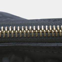 Pre Owned Louis Vuitton City Keepall Dark Shadow Gray Monogram Calf Leather