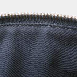 Pre Owned Louis Vuitton City Keepall Dark Shadow Gray Monogram Calf Leather