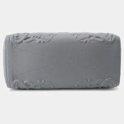 Pre Owned Louis Vuitton City Keepall Dark Shadow Gray Monogram Calf Leather