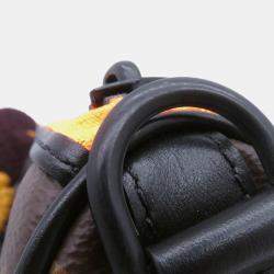 Pre Owned Louis Vuitton Lv Friend Monkey Keepall Brown Monogram Size XS