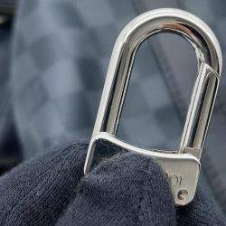 Pre Owned Louis Vuitton Keepall Bandouliere Noir Damier Graphite Size 55