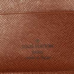 Pre Owned محفظة بتصميم مطوي متعددة لوي فيتون قماش مونوغرام