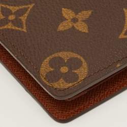 Pre Owned محفظة بتصميم مطوي متعددة لوي فيتون قماش مونوغرام