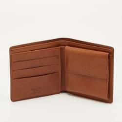 Pre Owned محفظة بتصميم مطوي متعددة لوي فيتون قماش مونوغرام