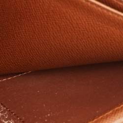 Pre Owned محفظة بتصميم مطوي متعددة لوي فيتون قماش مونوغرام