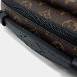 Pre Owned Louis Vuitton Brown PVC S-Lock Messenger Bag