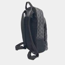 Pre Owned حقيبة ظهر لويس فيتون مايكل بي في سي جرافيت أسود