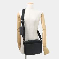 Pre Owned حقيبة لويس فيتون تريو مسنجر نوير بنقشة مونوجرام شادو