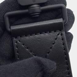 Pre Owned حقيبة لويس فيتون ساك بلات فولد نوير جلد إيبي