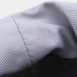 مملوكة مسبقًا حقيبة لوي فيتون شالك نانو رمادي أبيض مونوجرام