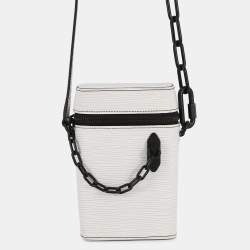 مملوكة مسبقًا Louis Vuitton Phone Box Blanc Epi Leather