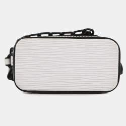 Pre Owned Louis Vuitton Phone Box Blanc Epi Leather