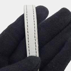 Pre Owned Louis Vuitton Phone Box Blanc Epi Leather