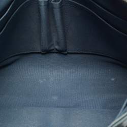 Pre Owned Louis Vuitton 7 Days a Week Blue Damier Inifini Leather Bag