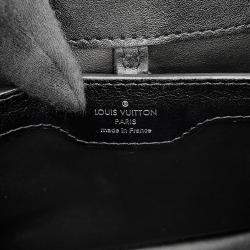 Pre Owned حقيبة لويس فيتون بارناسيه كابوسين سواروفسكي جلد عجل ناعم أسود سواروفسكي بحجم بي بي