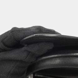 Pre Owned حقيبة لويس فيتون بارناسيه كابوسين سواروفسكي جلد عجل ناعم أسود سواروفسكي بحجم بي بي