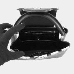 Pre Owned حقيبة لويس فيتون بارناسيه كابوسين سواروفسكي جلد عجل ناعم أسود سواروفسكي بحجم بي بي