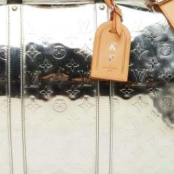 Pre Owned Louis Vuitton Keepall Bandoulière 50 Miroir Monogram Canvas Travel Bag