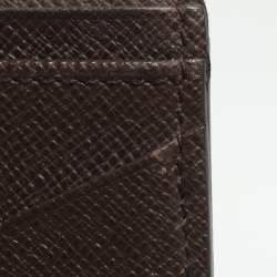 Pre Owned Louis Vuitton Multiple Damier Ebene Canvas Bifold Wallet