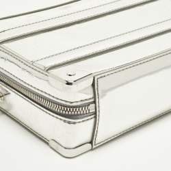 Pre Owned Louis Vuitton Soft Trunk Monogram Mirror Leather Top Handle Bag