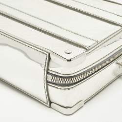 Pre Owned Louis Vuitton Soft Trunk Monogram Mirror Leather Top Handle Bag