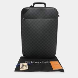 مملوكة مسبقًا Louis Vuitton Pegase 55 Damier Graphite Canvas Luggage