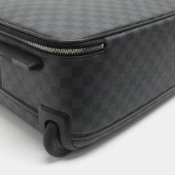 مملوكة مسبقًا Louis Vuitton Pegase 55 Damier Graphite Canvas Luggage