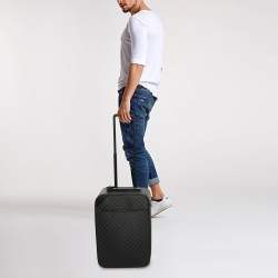 مملوكة مسبقًا Louis Vuitton Pegase 55 Damier Graphite Canvas Luggage