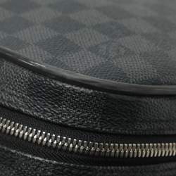 Pre Owned Louis Vuitton Overnight Damier Graphite Canvas Briefcase