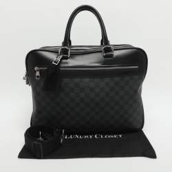 Pre Owned Louis Vuitton Overnight Damier Graphite Canvas Briefcase
