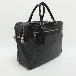 Pre Owned Louis Vuitton Overnight Damier Graphite Canvas Briefcase