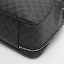 Pre Owned Louis Vuitton Overnight Damier Graphite Canvas Briefcase