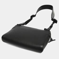 Pre Owned Louis Vuitton Dark Infinity Messenger PM Shoulder Bag Black