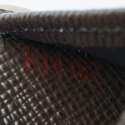 مملوكة مسبقًا Louis Vuitton Multiple Damier Ebene Canvas Bifold Wallet